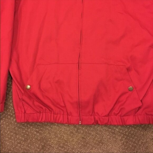 Karen Scott Women’s Red Lightweight Zip-up Jacket, Size M - Picture 3 of 5